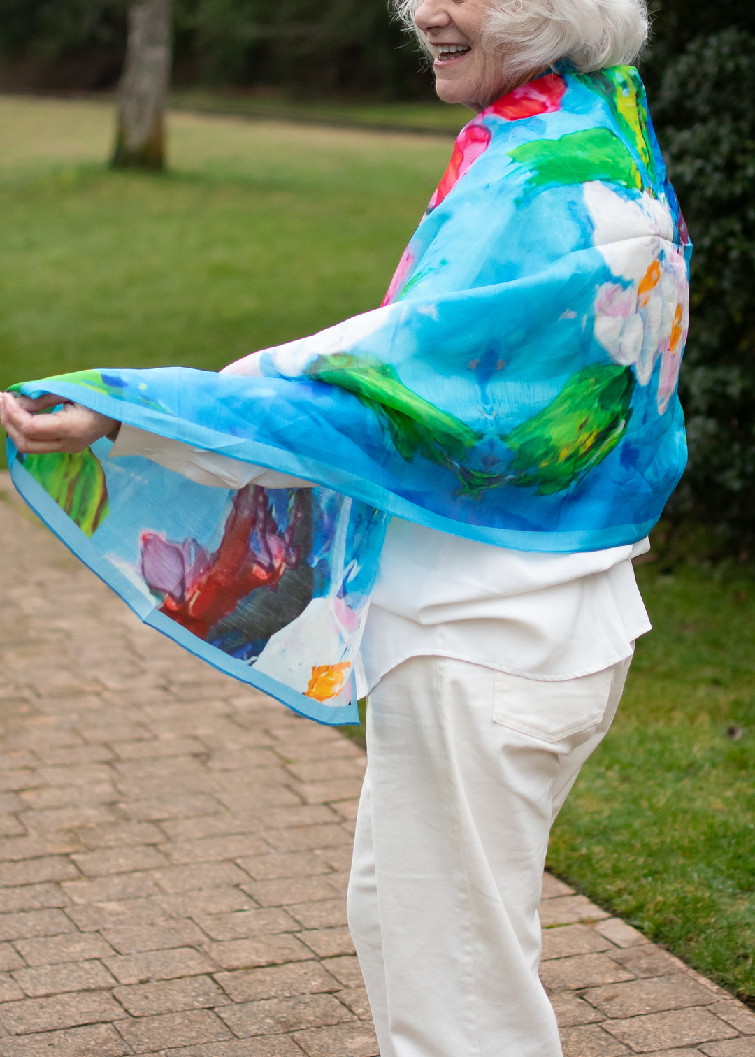 D-816SL  DELIGHT YOURSELF IN THE SWEETNESS  SILK LINEN