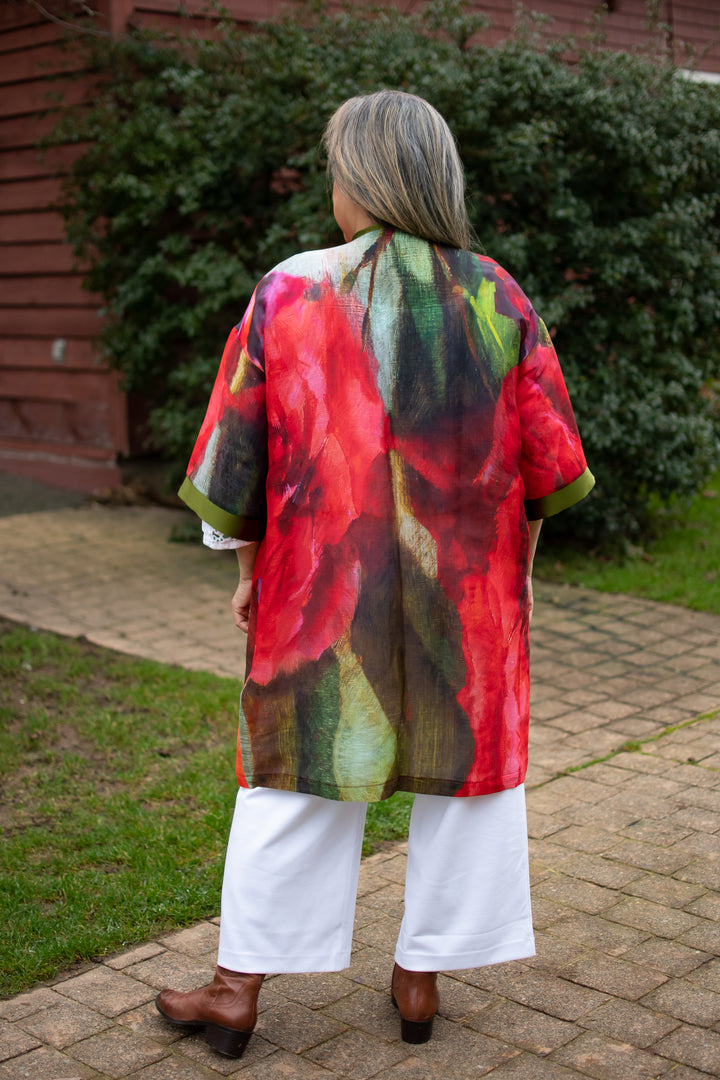 D-803K ROSE OF SHARON KIMONO