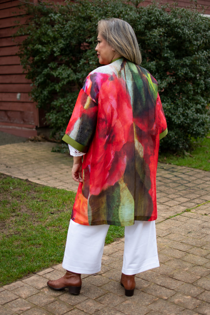 D-803K ROSE OF SHARON KIMONO