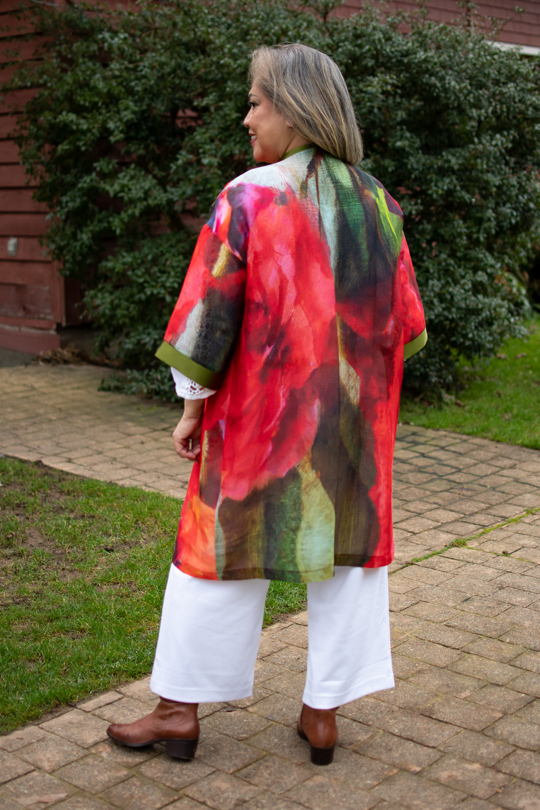 D-803K ROSE OF SHARON KIMONO