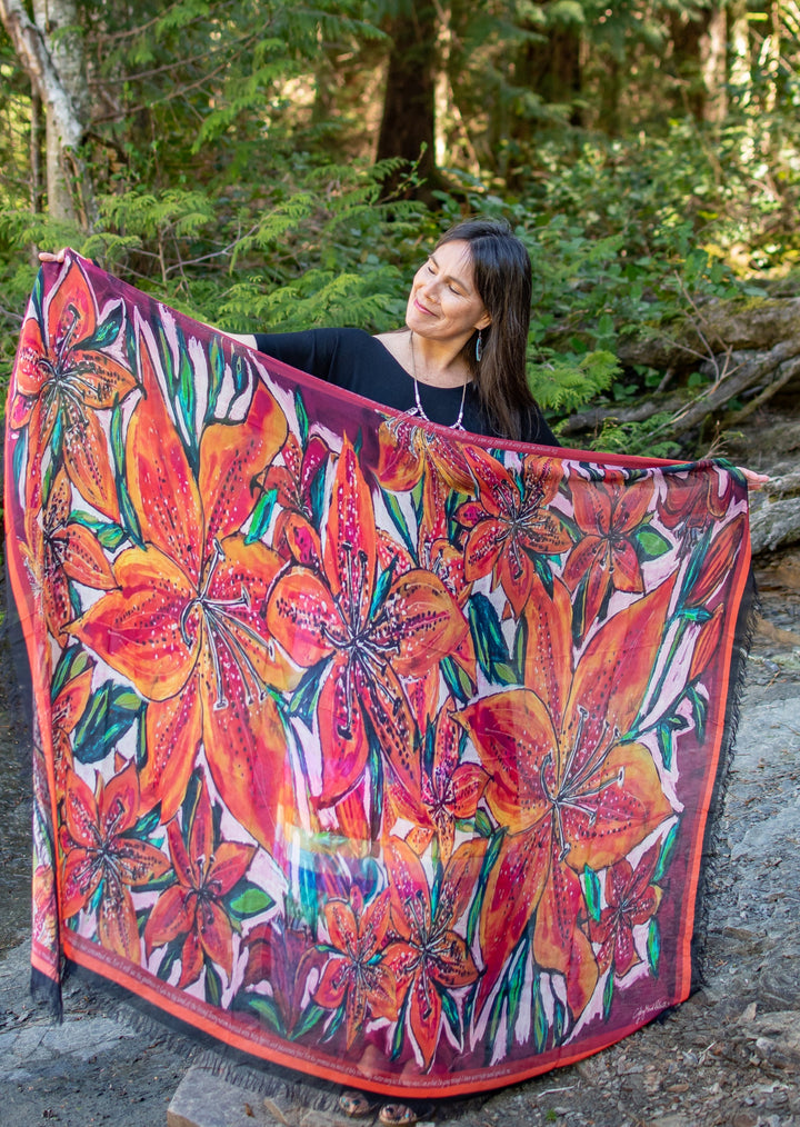 D-448 THE SASKATCHEWAN FIRE LILY
