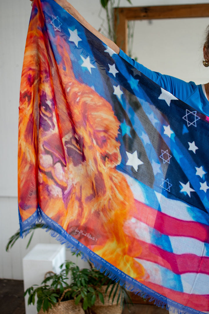 D-552  A DESTINY FULFILLED  BLESSING THE USA- THE EAGLE AND THE LION