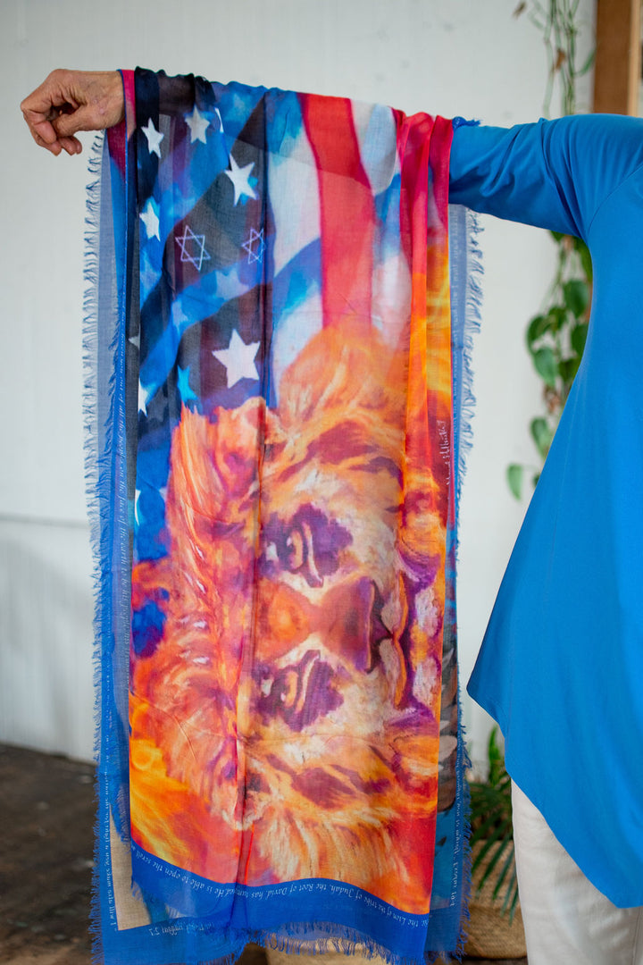 D-552  A DESTINY FULFILLED  BLESSING THE USA- THE EAGLE AND THE LION