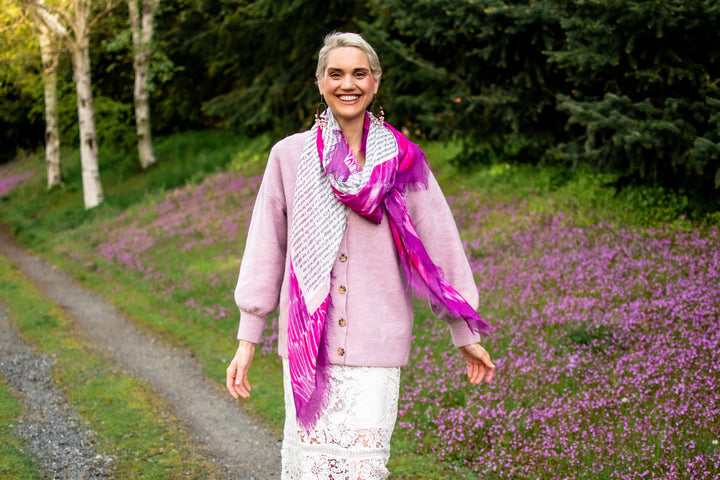 D-92 1000 PROMISES: POWER IN WORDS. RESTORED IDENTITY DECLARATION PRAYER SHAWL