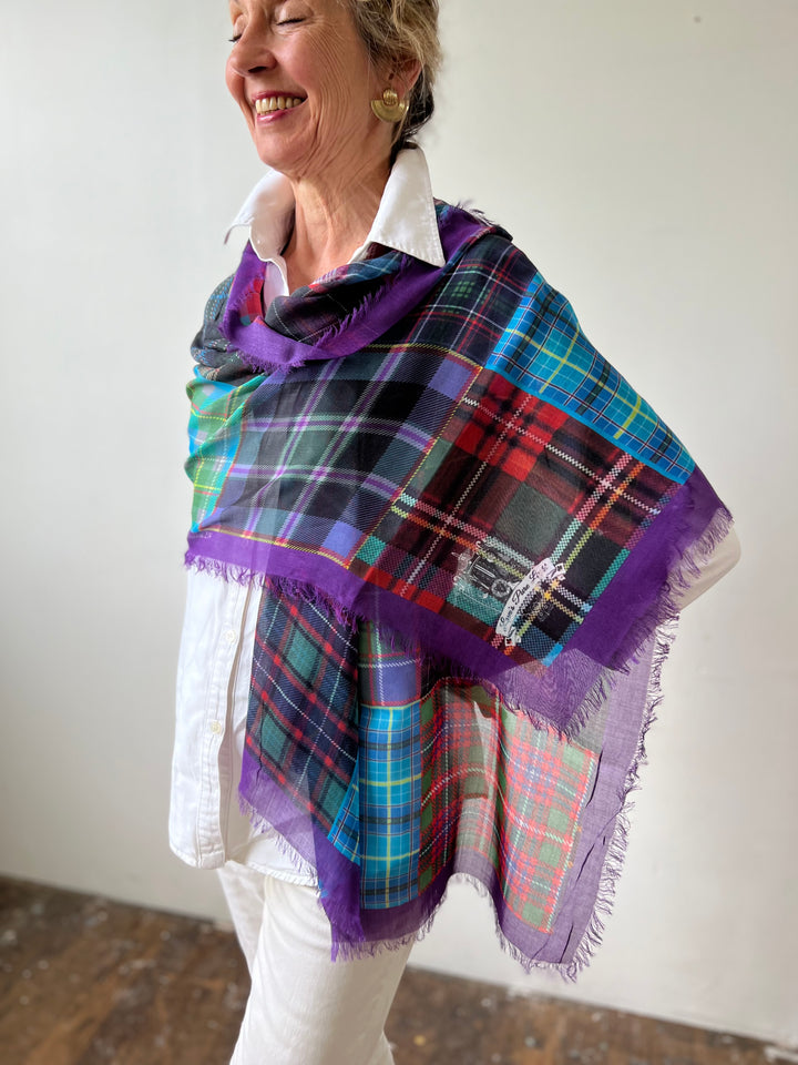 D-551  TARTANS FOR USA- USA - MODAL CASHMERE