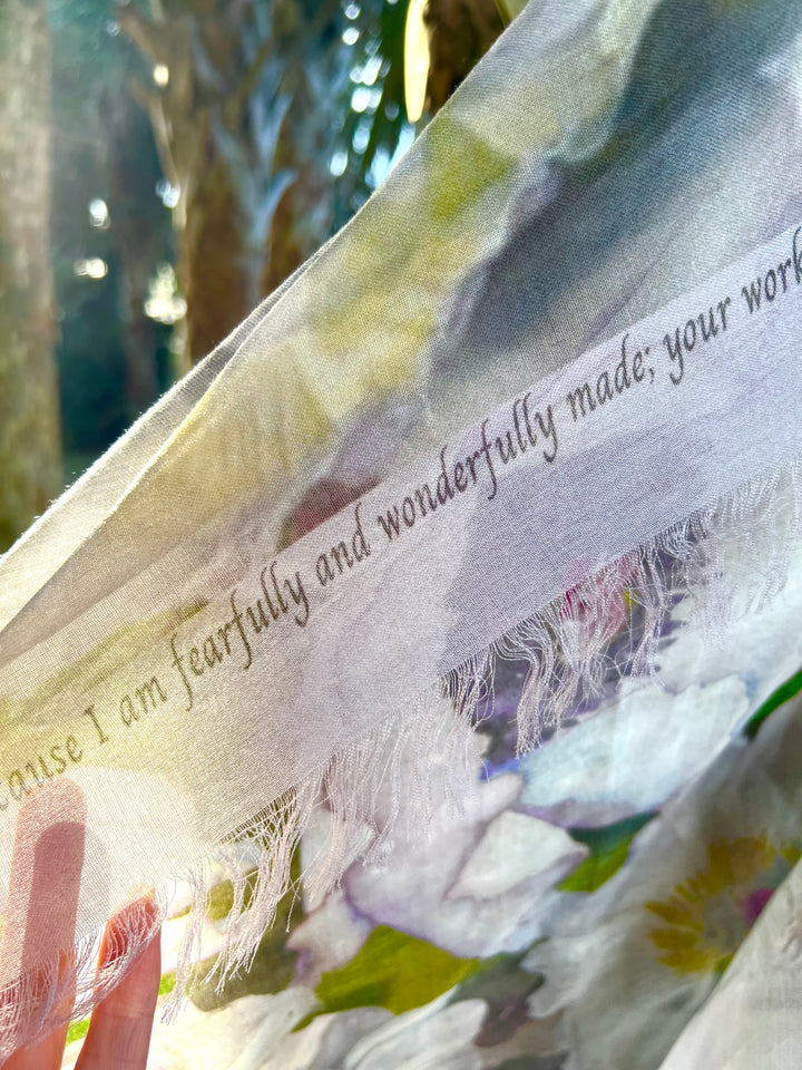 D-613 JUST HAVE FAITH LIKE A CHILD FIELD OF DREAMS: WHITE POPPIES PSALM 139  FRANCE