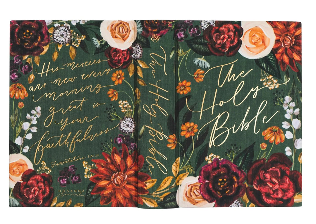 ESV LARGE PRINT JOURNALING BIBLE : HOLLIS THEME