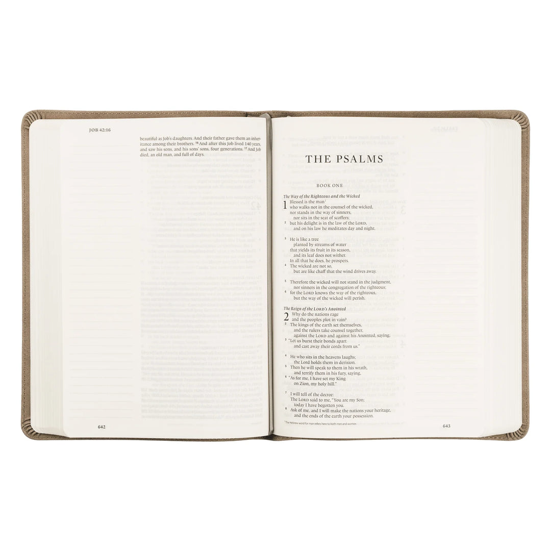 HOSANNA REVIVAL ESV SINGLE COLUMN LARGE PRINT JOURNALING BIBLE : NARA THEME