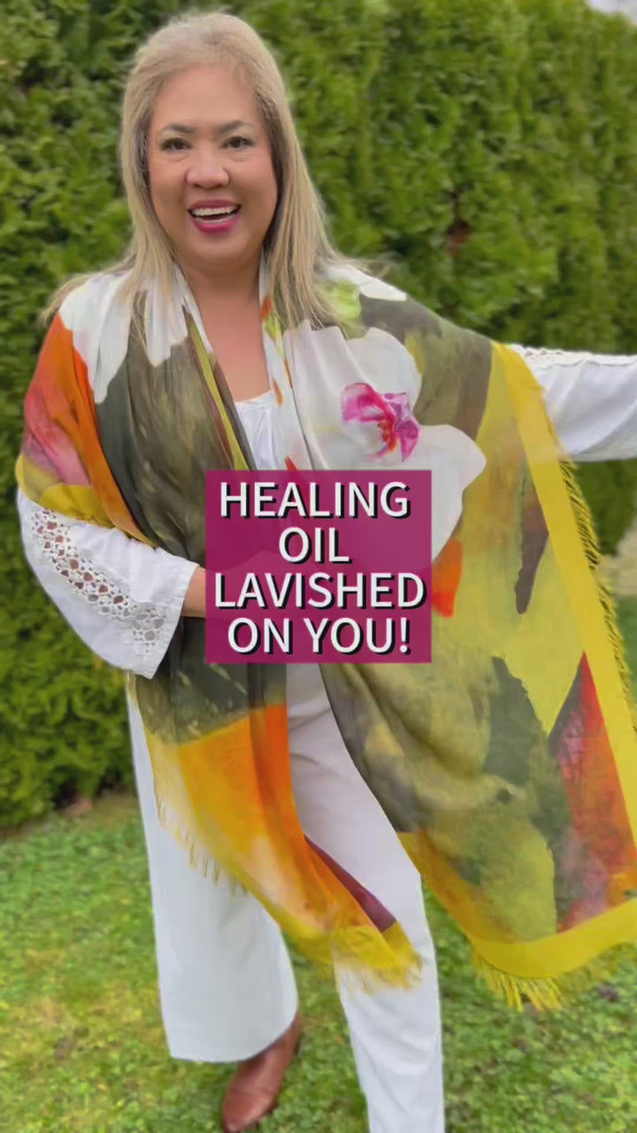 D-616 ORCHIDS - HEALING OIL: A WELL NOURISHED SOUL