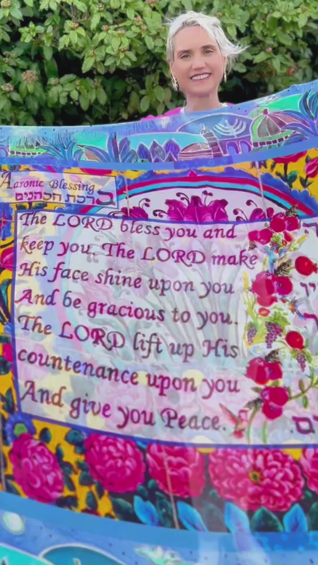 D-622 THE PRIESTLY BLESSING PRAYER SHAWL