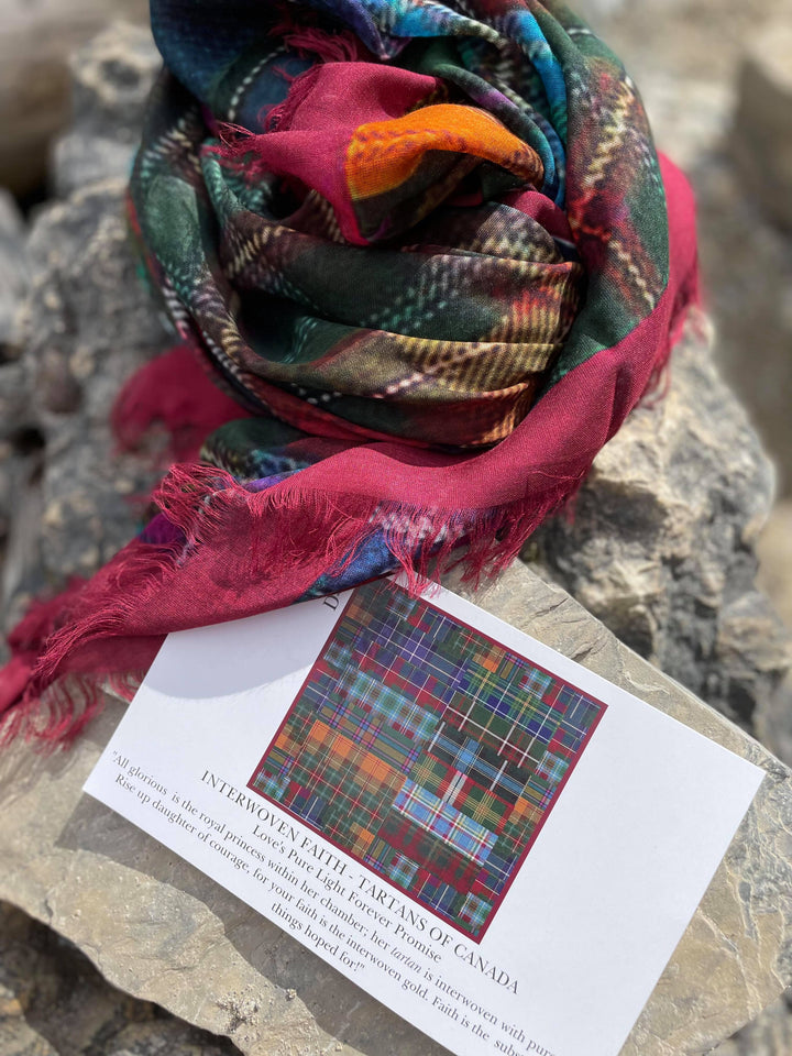 D-336 TARTANS OF CANADA INTERWOVEN FAITH