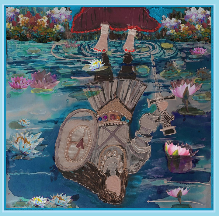 D-216 TAKE COURAGE WALK ON WATER WARRIOR