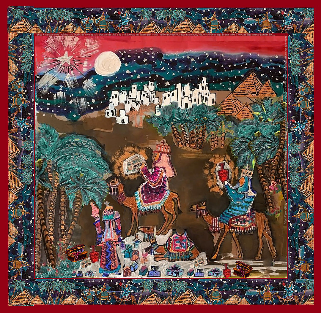 D-191 BRIGHT AND MORNING STAR- THREE CAMELS OF PROVISION