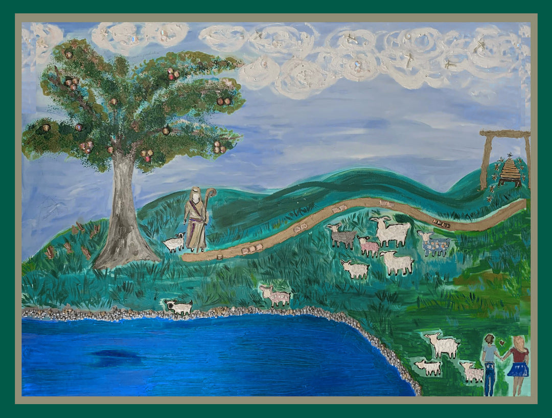 D-183 STILL WATERS GREEN PASTURES PSALM 23