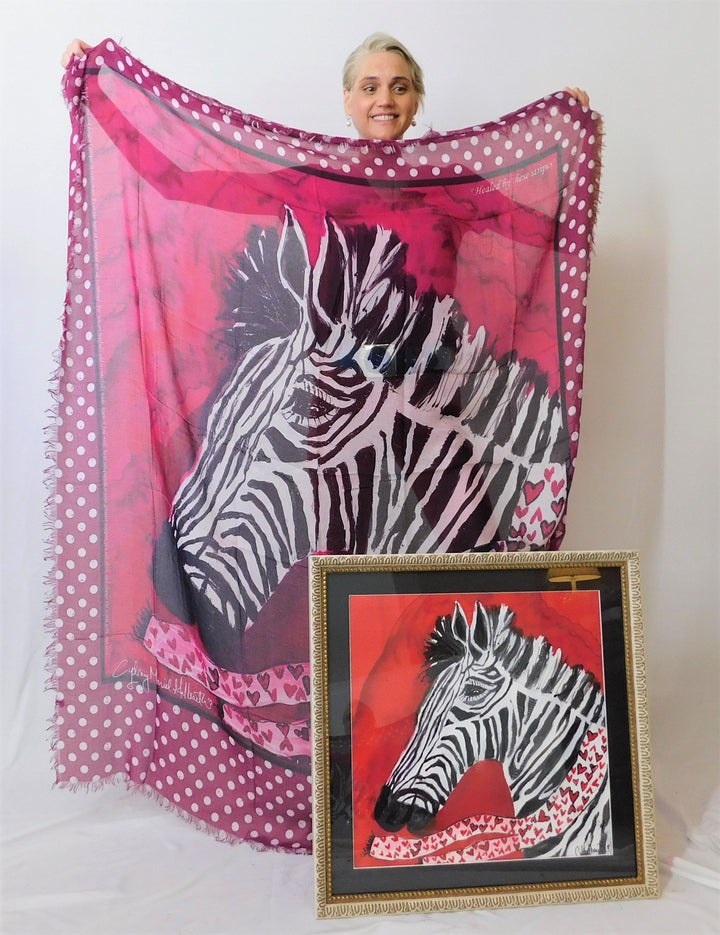 D-184 HEALING STRIPES IN RED ZEBRA