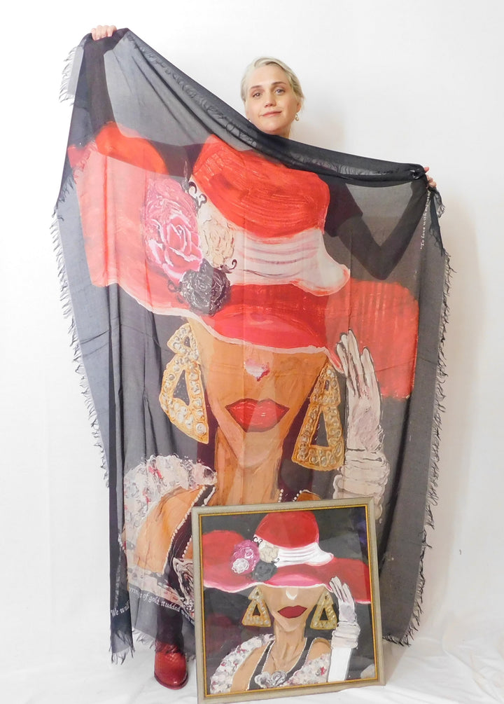 D-157 CIAO BELLAS MOTHER -LADY IN THE RED HAT