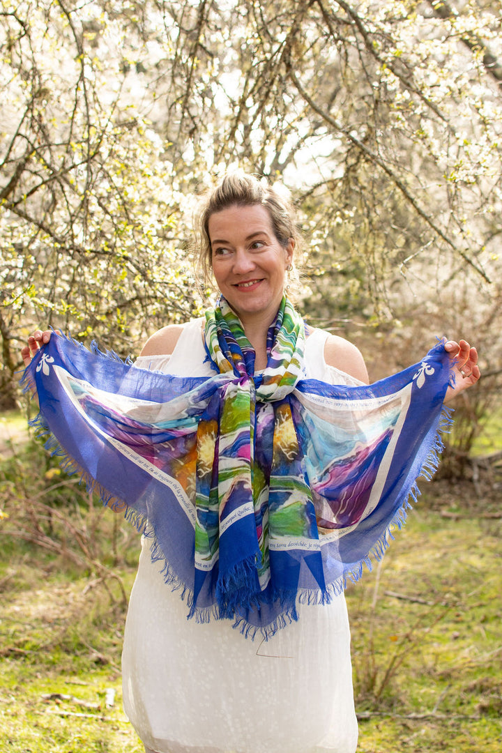 D-447 The Québécois Blue Flag Iris- The Royal Priesthood