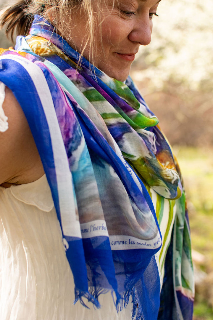 D-447 The Québécois Blue Flag Iris- The Royal Priesthood