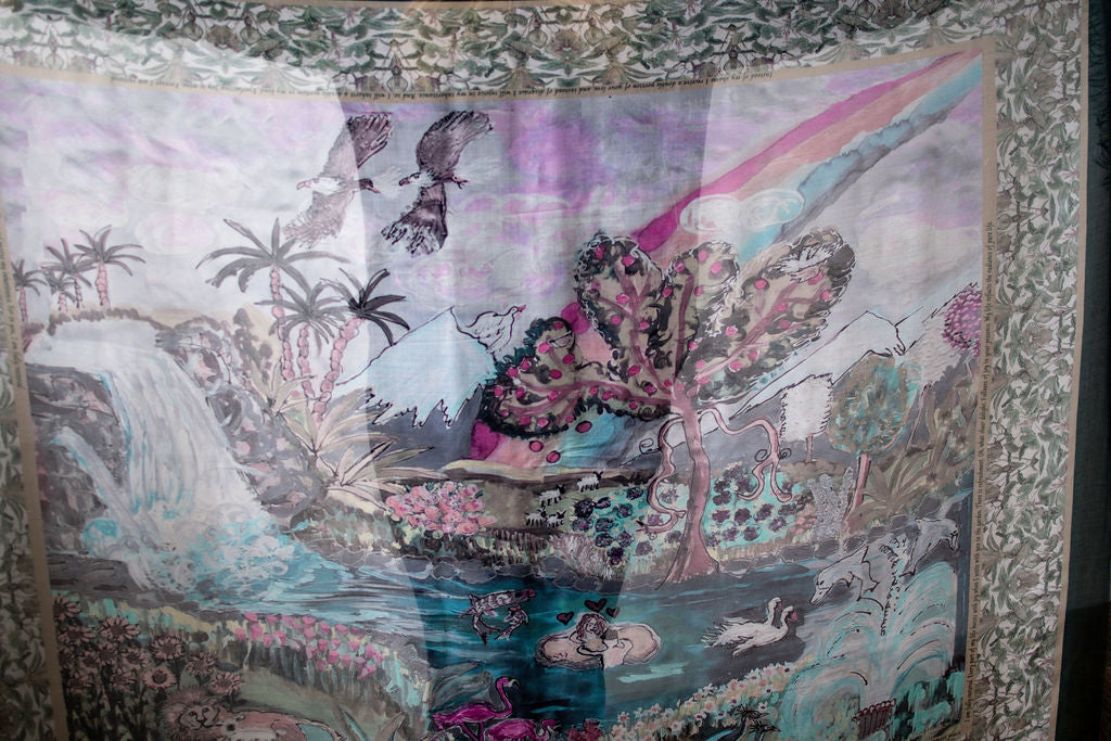 D-385B FULLY RESTORED- THE GARDEN OF EDEN --  ORIGINAL HUE - EMERALD EDGE