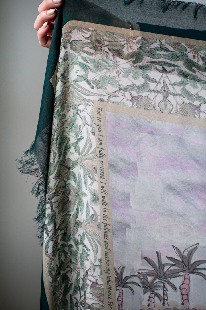 D-385B FULLY RESTORED- THE GARDEN OF EDEN --  ORIGINAL HUE - EMERALD EDGE