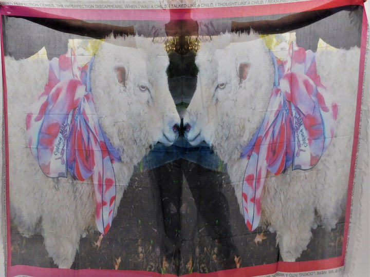 D-127 SHEEP LOVE BECAUSE TWO ARE BETTER THAN ONE!